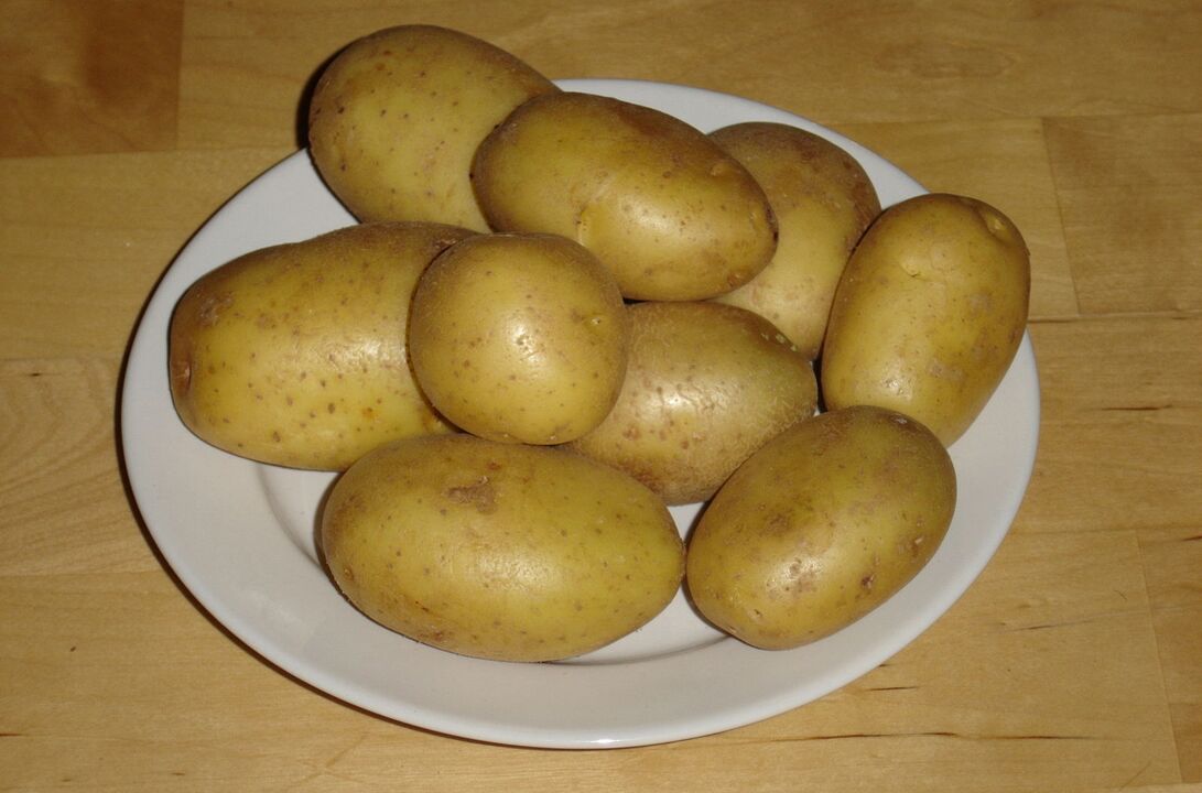 brambory pro hubnutí na správnou výživu
