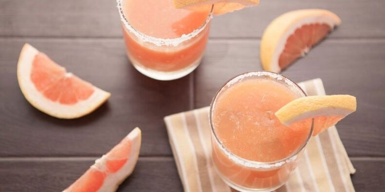 meloun grapefruit smoothie na hubnutí